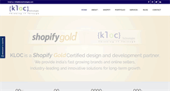 Desktop Screenshot of kloctechnologies.com